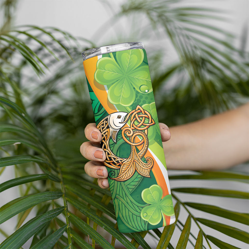Salmon of Knowledge Ireland Skinny Tumbler Celtic Mythology An Bradan Feasa