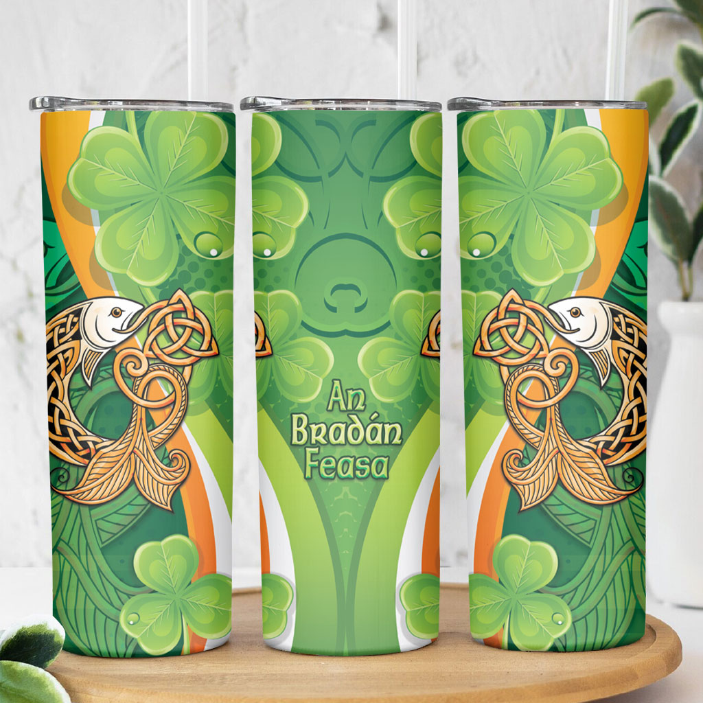Salmon of Knowledge Ireland Skinny Tumbler Celtic Mythology An Bradan Feasa