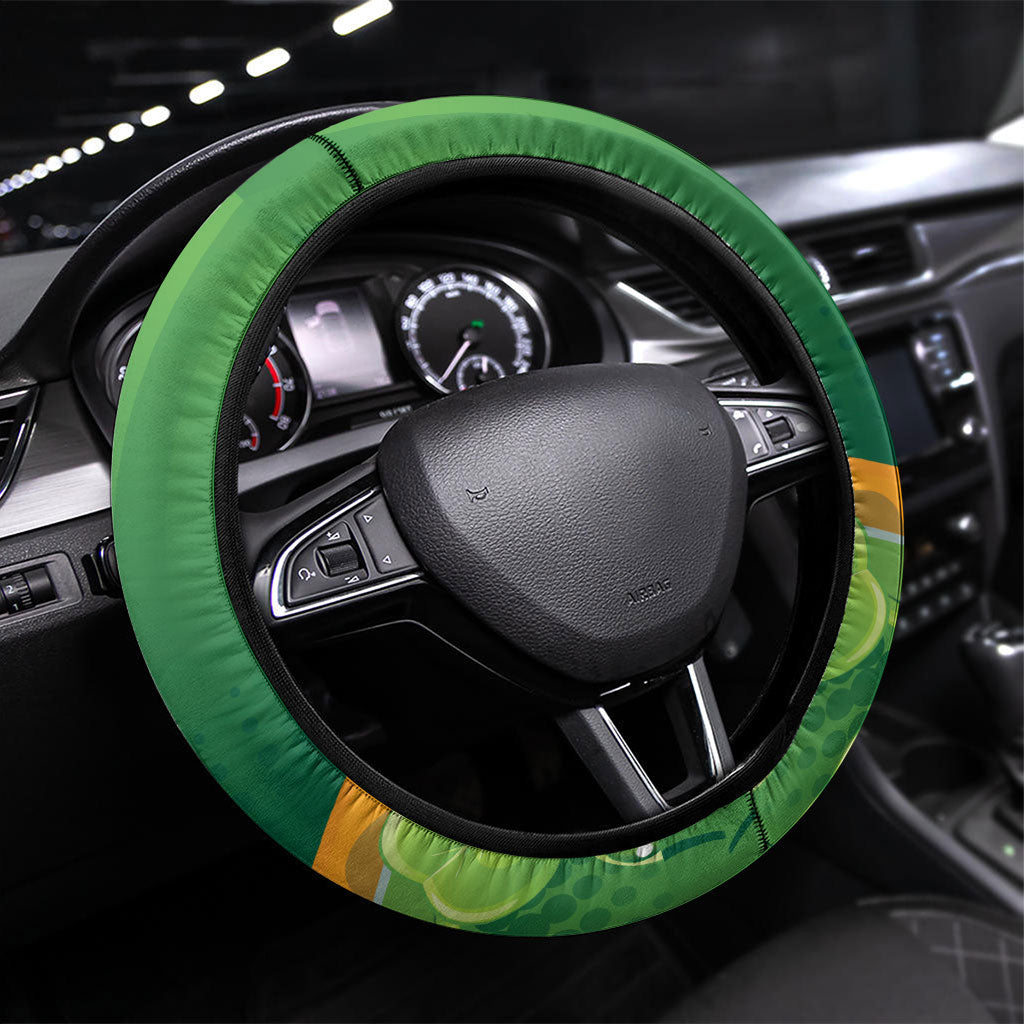 Salmon of Knowledge Ireland Steering Wheel Cover Celtic Mythology An Bradan Feasa