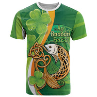 Salmon of Knowledge Ireland T Shirt Celtic Mythology An Bradan Feasa