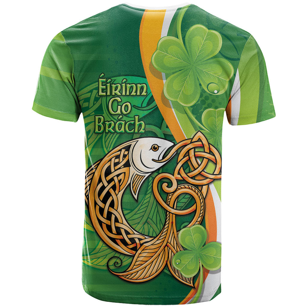 Salmon of Knowledge Ireland T Shirt Celtic Mythology An Bradan Feasa