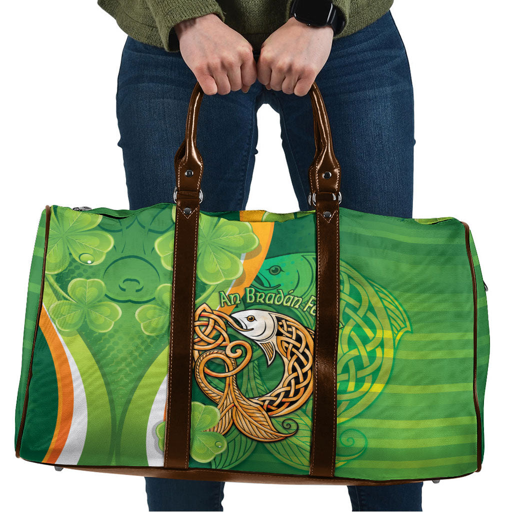Salmon of Knowledge Ireland Travel Bag Celtic Mythology An Bradan Feasa