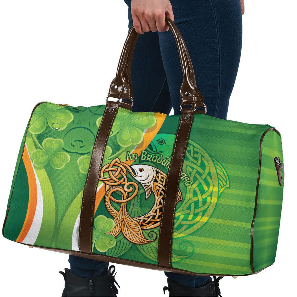 Salmon of Knowledge Ireland Travel Bag Celtic Mythology An Bradan Feasa