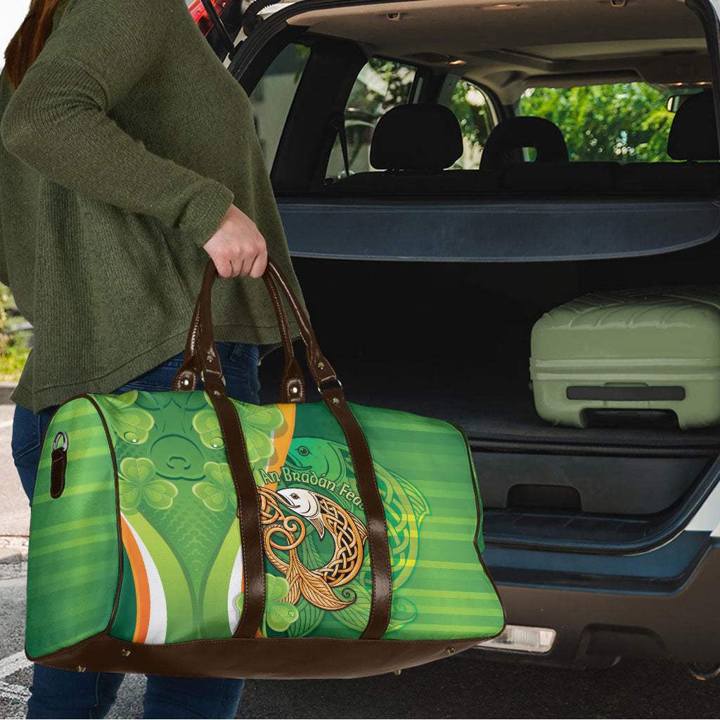 Salmon of Knowledge Ireland Travel Bag Celtic Mythology An Bradan Feasa