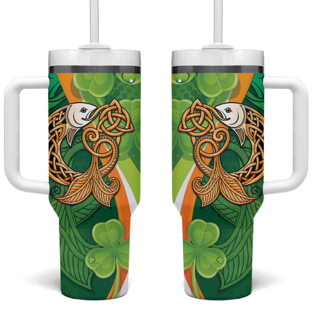 Salmon of Knowledge Ireland Tumbler With Handle Celtic Mythology An Bradan Feasa