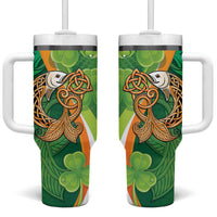 Salmon of Knowledge Ireland Tumbler With Handle Celtic Mythology An Bradan Feasa