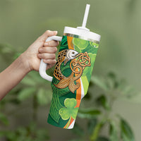 Salmon of Knowledge Ireland Tumbler With Handle Celtic Mythology An Bradan Feasa