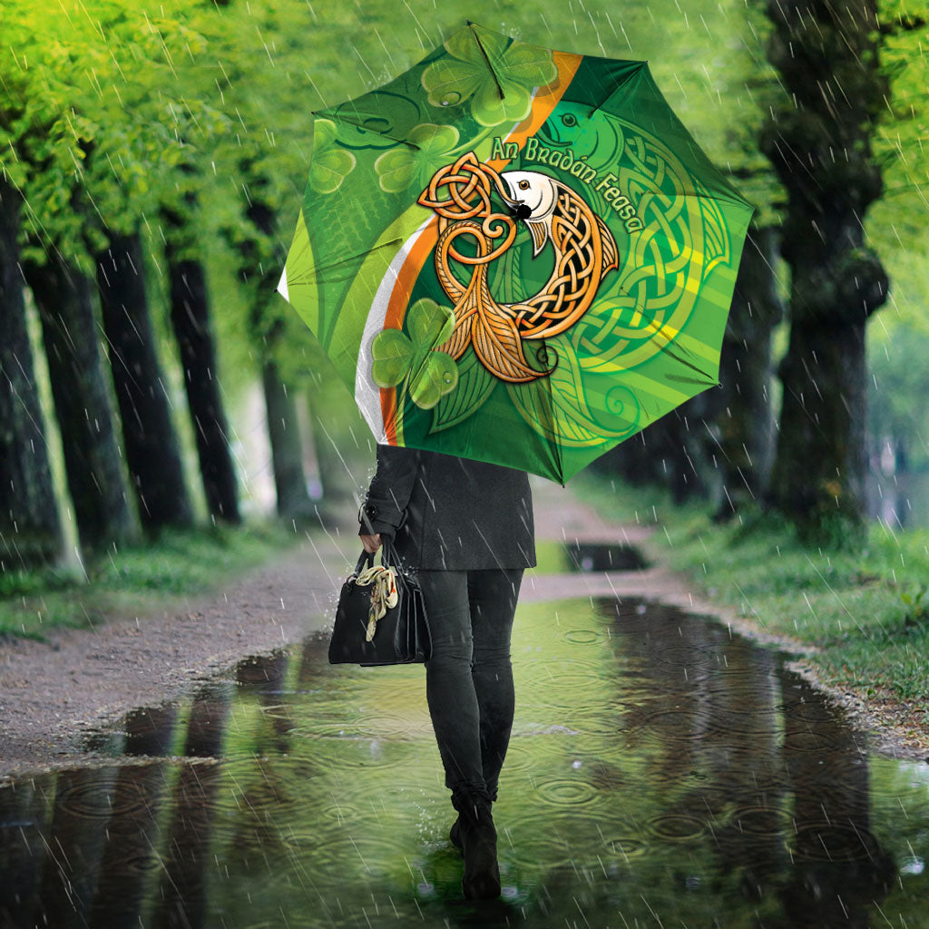 Salmon of Knowledge Ireland Umbrella Celtic Mythology An Bradan Feasa
