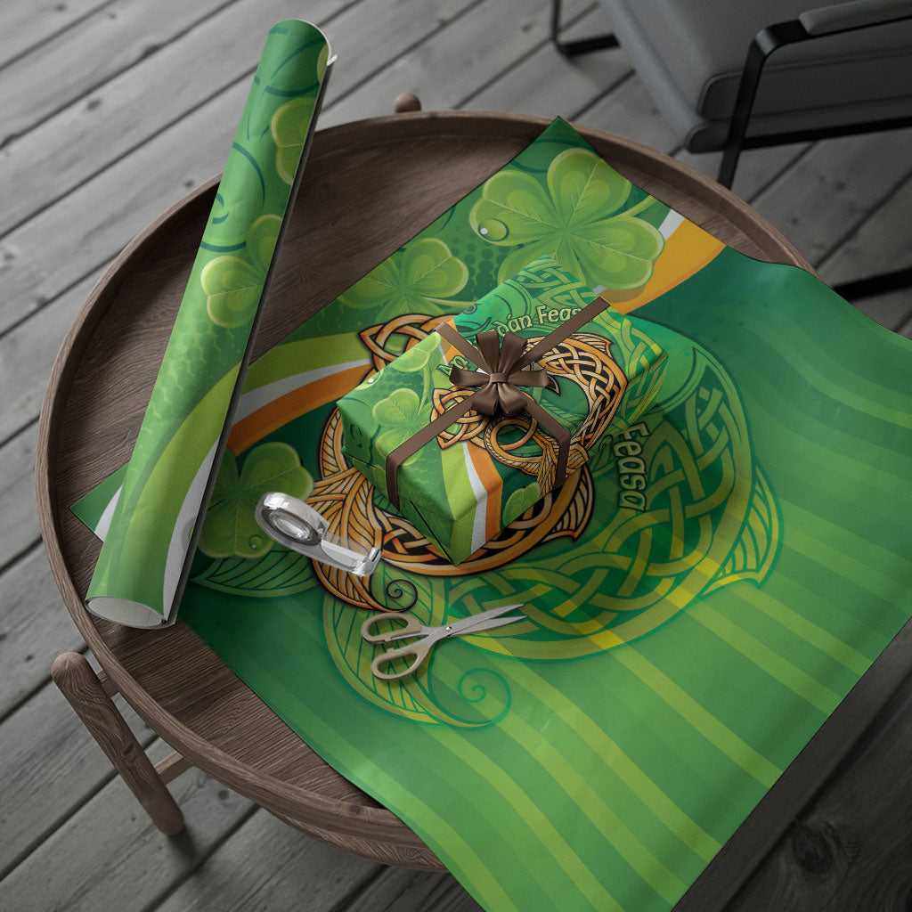 Salmon of Knowledge Ireland Wrapping Paper Celtic Mythology An Bradan Feasa