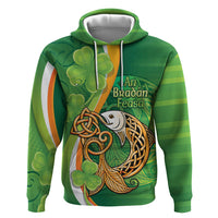 Salmon of Knowledge Ireland Zip Hoodie Celtic Mythology An Bradan Feasa