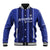 Solo Haiti Football Custom Baseball Jacket Bonne Chance Les Cayes - Wonder Print Shop