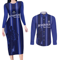 Solo Haiti Football Custom Couples Matching Long Sleeve Bodycon Dress and Long Sleeve Button Shirt Bonne Chance Les Cayes - Wonder Print Shop