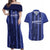 Solo Haiti Football Custom Couples Matching Off Shoulder Maxi Dress and Hawaiian Shirt Bonne Chance Les Cayes - Wonder Print Shop