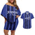 Solo Haiti Football Custom Couples Matching Off Shoulder Short Dress and Hawaiian Shirt Bonne Chance Les Cayes - Wonder Print Shop