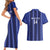 Solo Haiti Football Custom Couples Matching Short Sleeve Bodycon Dress and Hawaiian Shirt Bonne Chance Les Cayes - Wonder Print Shop