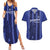 Solo Haiti Football Custom Couples Matching Summer Maxi Dress and Hawaiian Shirt Bonne Chance Les Cayes - Wonder Print Shop