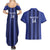 Solo Haiti Football Custom Couples Matching Summer Maxi Dress and Hawaiian Shirt Bonne Chance Les Cayes - Wonder Print Shop