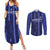 Solo Haiti Football Custom Couples Matching Summer Maxi Dress and Long Sleeve Button Shirt Bonne Chance Les Cayes - Wonder Print Shop
