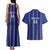Solo Haiti Football Custom Couples Matching Tank Maxi Dress and Hawaiian Shirt Bonne Chance Les Cayes - Wonder Print Shop