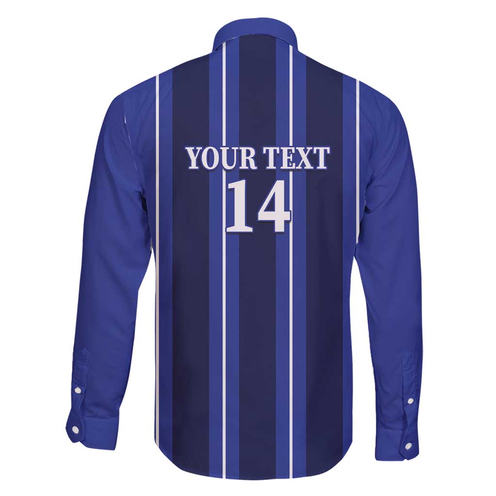 Solo Haiti Football Custom Family Matching Long Sleeve Bodycon Dress and Hawaiian Shirt Bonne Chance Les Cayes - Wonder Print Shop