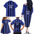 Solo Haiti Football Custom Family Matching Off The Shoulder Long Sleeve Dress and Hawaiian Shirt Bonne Chance Les Cayes - Wonder Print Shop