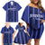 Solo Haiti Football Custom Family Matching Off Shoulder Short Dress and Hawaiian Shirt Bonne Chance Les Cayes - Wonder Print Shop