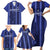 Solo Haiti Football Custom Family Matching Short Sleeve Bodycon Dress and Hawaiian Shirt Bonne Chance Les Cayes - Wonder Print Shop
