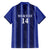 Solo Haiti Football Custom Family Matching Short Sleeve Bodycon Dress and Hawaiian Shirt Bonne Chance Les Cayes - Wonder Print Shop