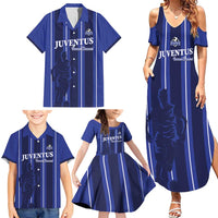 Solo Haiti Football Custom Family Matching Summer Maxi Dress and Hawaiian Shirt Bonne Chance Les Cayes - Wonder Print Shop