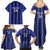 Solo Haiti Football Custom Family Matching Summer Maxi Dress and Hawaiian Shirt Bonne Chance Les Cayes - Wonder Print Shop