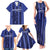 Solo Haiti Football Custom Family Matching Tank Maxi Dress and Hawaiian Shirt Bonne Chance Les Cayes - Wonder Print Shop