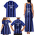 Solo Haiti Football Custom Family Matching Tank Maxi Dress and Hawaiian Shirt Bonne Chance Les Cayes - Wonder Print Shop