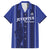 Solo Haiti Football Custom Family Matching Tank Maxi Dress and Hawaiian Shirt Bonne Chance Les Cayes - Wonder Print Shop