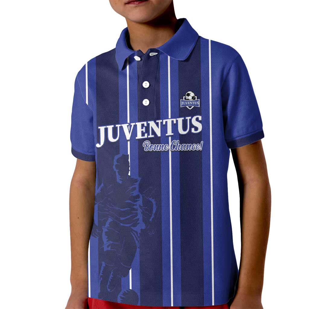 Solo Haiti Football Custom Kid Polo Shirt Bonne Chance Les Cayes - Wonder Print Shop