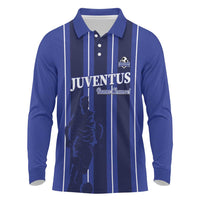 Solo Haiti Football Custom Long Sleeve Polo Shirt Bonne Chance Les Cayes - Wonder Print Shop