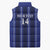 Solo Haiti Football Custom Sleeveless Puffer Jacket Bonne Chance Les Cayes - Wonder Print Shop