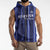 Solo Haiti Football Custom Sleeveless Zip Hoodie Bonne Chance Les Cayes - Wonder Print Shop