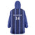 Solo Haiti Football Custom Wearable Blanket Hoodie Bonne Chance Les Cayes - Wonder Print Shop