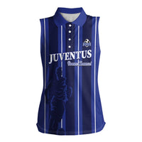 Solo Haiti Football Custom Women Sleeveless Polo Shirt Bonne Chance Les Cayes - Wonder Print Shop