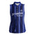 Solo Haiti Football Custom Women Sleeveless Polo Shirt Bonne Chance Les Cayes - Wonder Print Shop