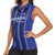 Solo Haiti Football Custom Women Sleeveless Polo Shirt Bonne Chance Les Cayes - Wonder Print Shop