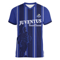 Solo Haiti Football Custom Women V-Neck T-Shirt Bonne Chance Les Cayes - Wonder Print Shop