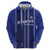 Solo Haiti Football Custom Zip Hoodie Bonne Chance Les Cayes - Wonder Print Shop