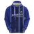 Solo Haiti Football Custom Zip Hoodie Bonne Chance Les Cayes - Wonder Print Shop