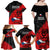 Czech Republic Independence Day Family Matching Off Shoulder Maxi Dress and Hawaiian Shirt Coat Of Arms With Czechia Rosa - Wonder Print Shop