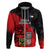 Czech Republic Independence Day Hoodie Coat Of Arms With Czechia Rosa - Wonder Print Shop