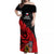 Czech Republic Independence Day Off Shoulder Maxi Dress Coat Of Arms With Czechia Rosa - Wonder Print Shop
