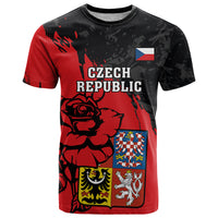 Czech Republic Independence Day T Shirt Coat Of Arms With Czechia Rosa - Wonder Print Shop