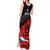 Czech Republic Independence Day Tank Maxi Dress Coat Of Arms With Czechia Rosa - Wonder Print Shop