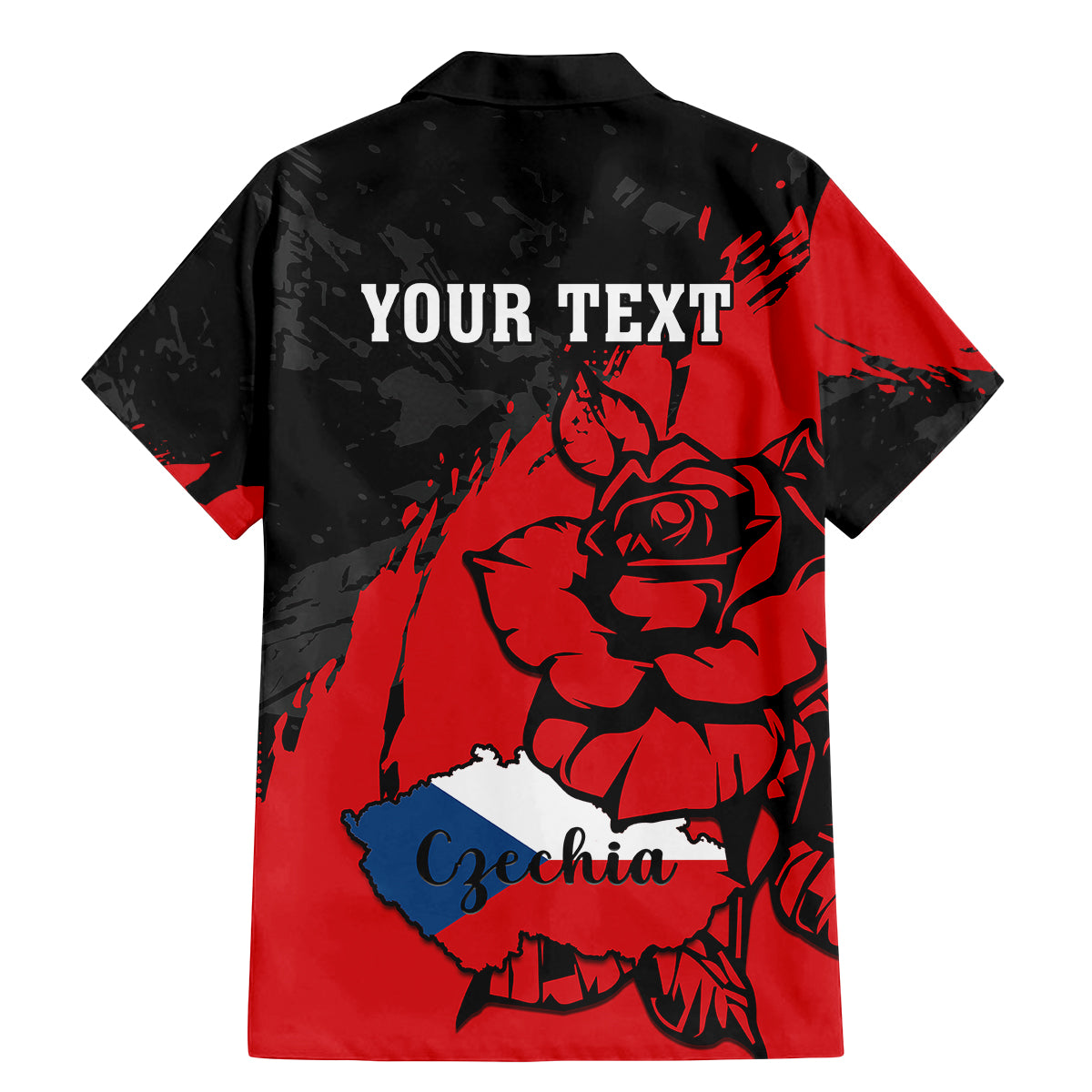 Presonalised Czech Republic Independence Day Family Matching Mermaid Dress and Hawaiian Shirt Coat Of Arms With Czechia Rosa - Wonder Print Shop